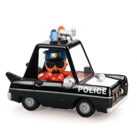 Mașină de Poliție Djeco Crazy Motors - imagine 3