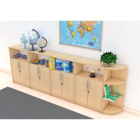 Set mobilier școlar Moje Bambino Expo 1 mesteacan - imagine 2
