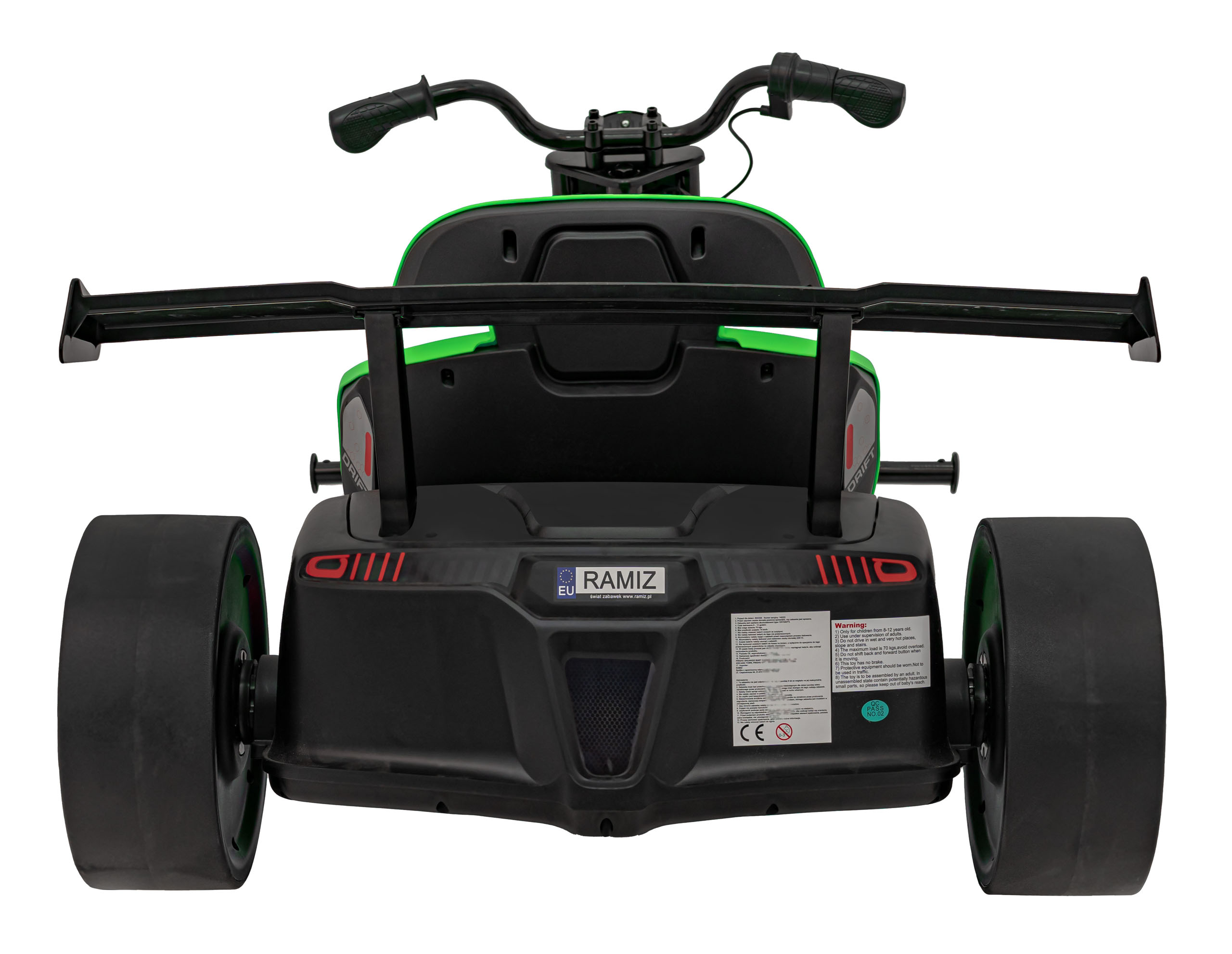 Drift Bike Electric 24V 500W Verde Autokids - imagine 3