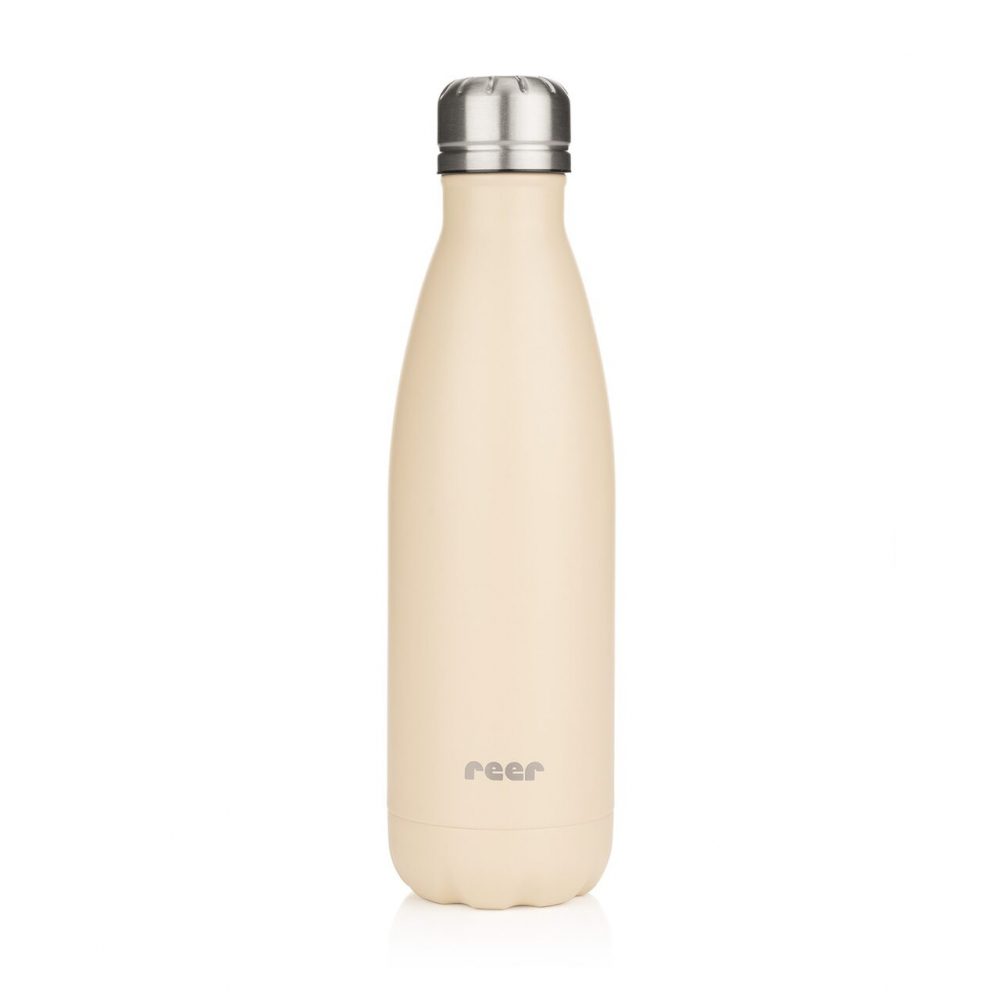 Sticla Termo Reer Colour, 500 ml, Bej - imagine 5