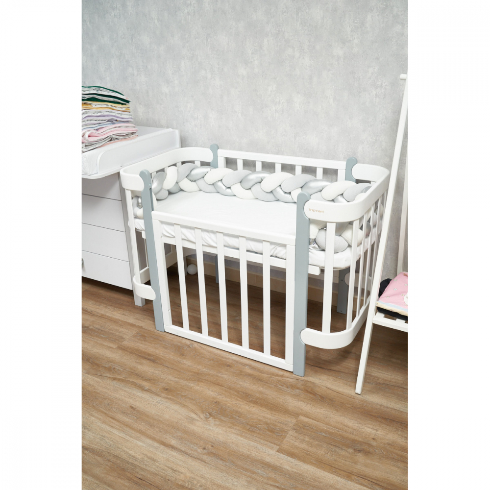 Protectie laterala Twins catifea impletita 240cm - imagine 3