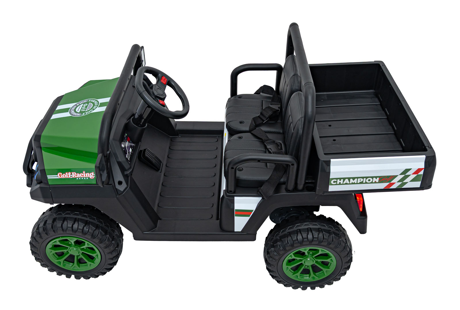 Masinuta Electrica UTV Champion 2 Locuri 24V Verde - imagine 3