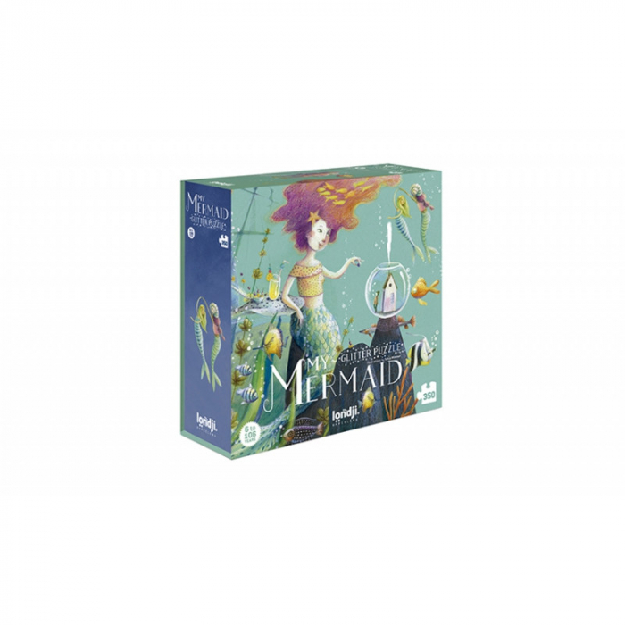 Puzzle Londji Sirena, 350 piese, cu insertii sidefate