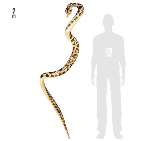 Șarpe Flexibil 200 cm Widmann - Accesoriu Carnaval - imagine 2