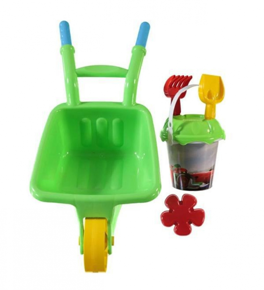 Set Roaba cu Jucării Nisip Dede Verde