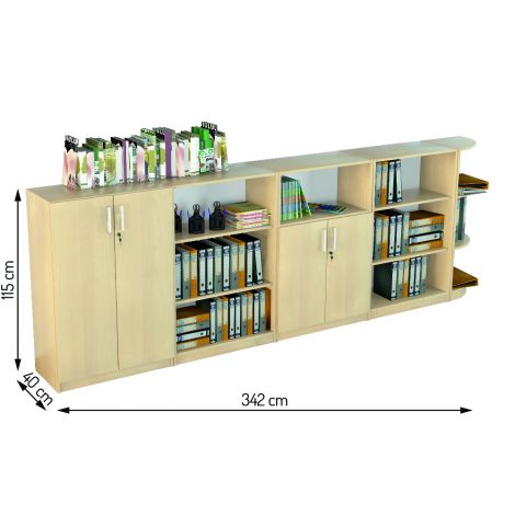 Set Expo 2 Mobilier Școlar Depozitare | Moje Bambino - imagine 3