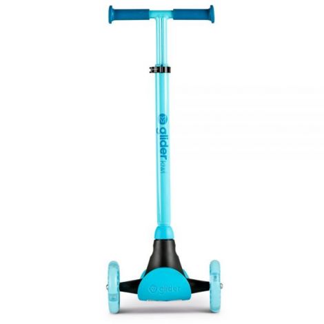Trotineta Yvolution Y Glider Kiwi cu 3 roti si LED - imagine 2