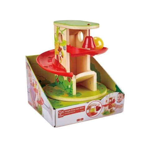 Hape Traseu Jungla cu Bile - Jucarie Lemn - imagine 3