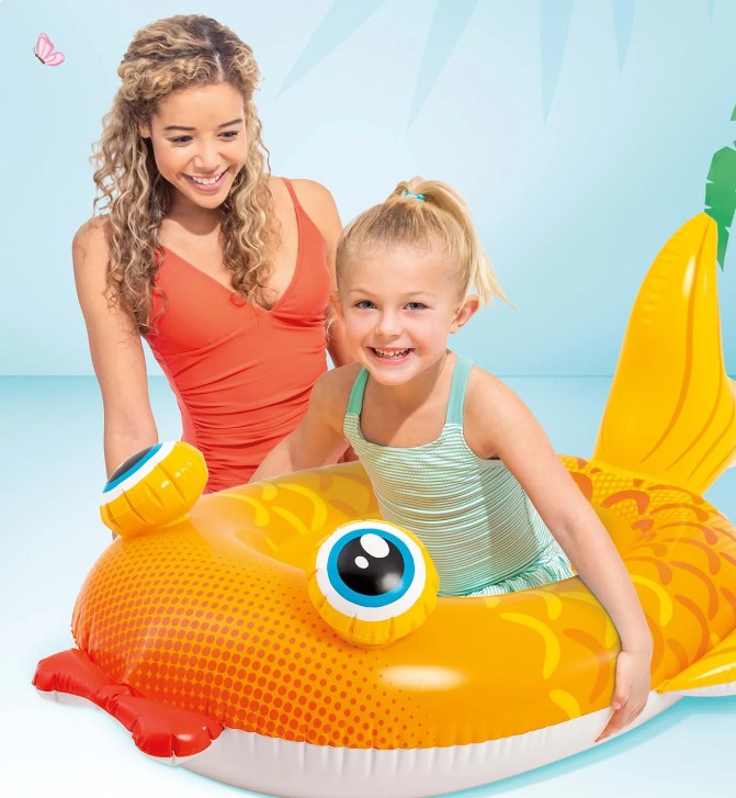 Colac Gonflabil Intex Peste 107x69 cm