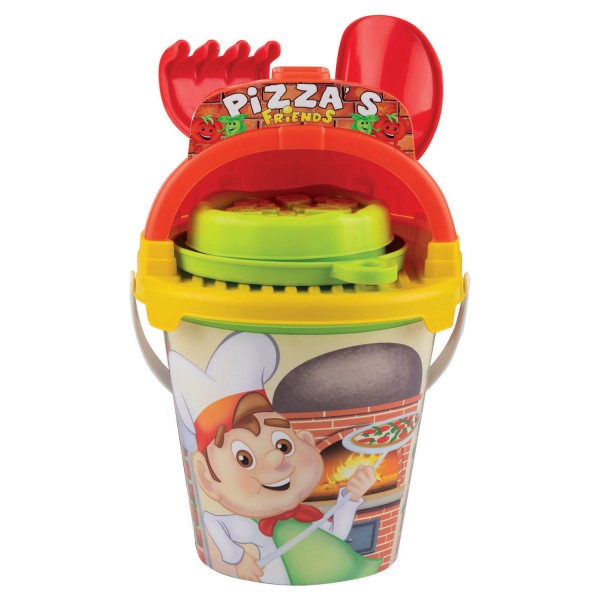 Set Nisip Androni Pizza cu Accesorii