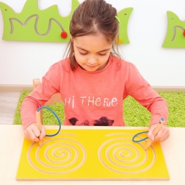 Tableta labirint melc Moje Bambino | Dexteritate - imagine 2