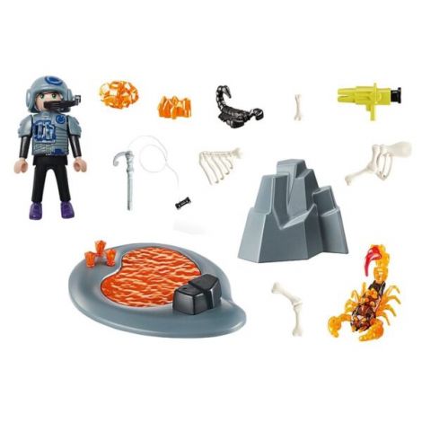 Playmobil Scorpion Foc - Jucărie Construcție - imagine 3