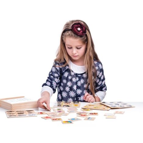 Jucarie Potrivire Umbre Woodyland | Educativ 3+ - imagine 5