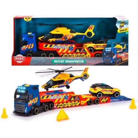 Dickie Toys Set Salvare 40cm cu 3 Vehicule - imagine 19