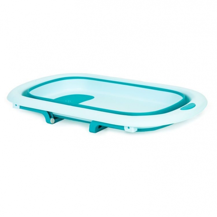Cadita baie Ecotoys HA-B37, pliabila, albastra - imagine 5