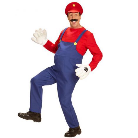 Costum Mario Adult Widmann Italia - Carnaval