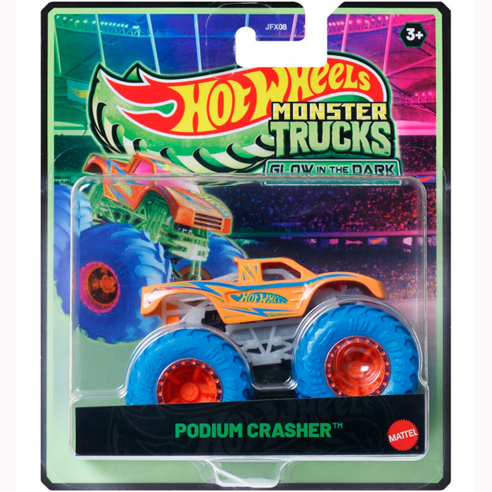 Hot Wheels Monster Truck Glow In The Dark