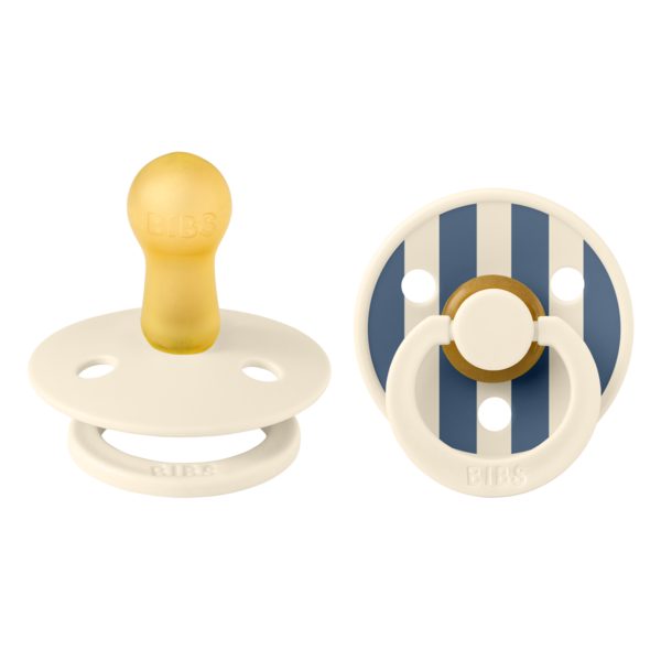 Suzete BIBS Set 2, Studio Stripe, 6 luni+ - imagine 4