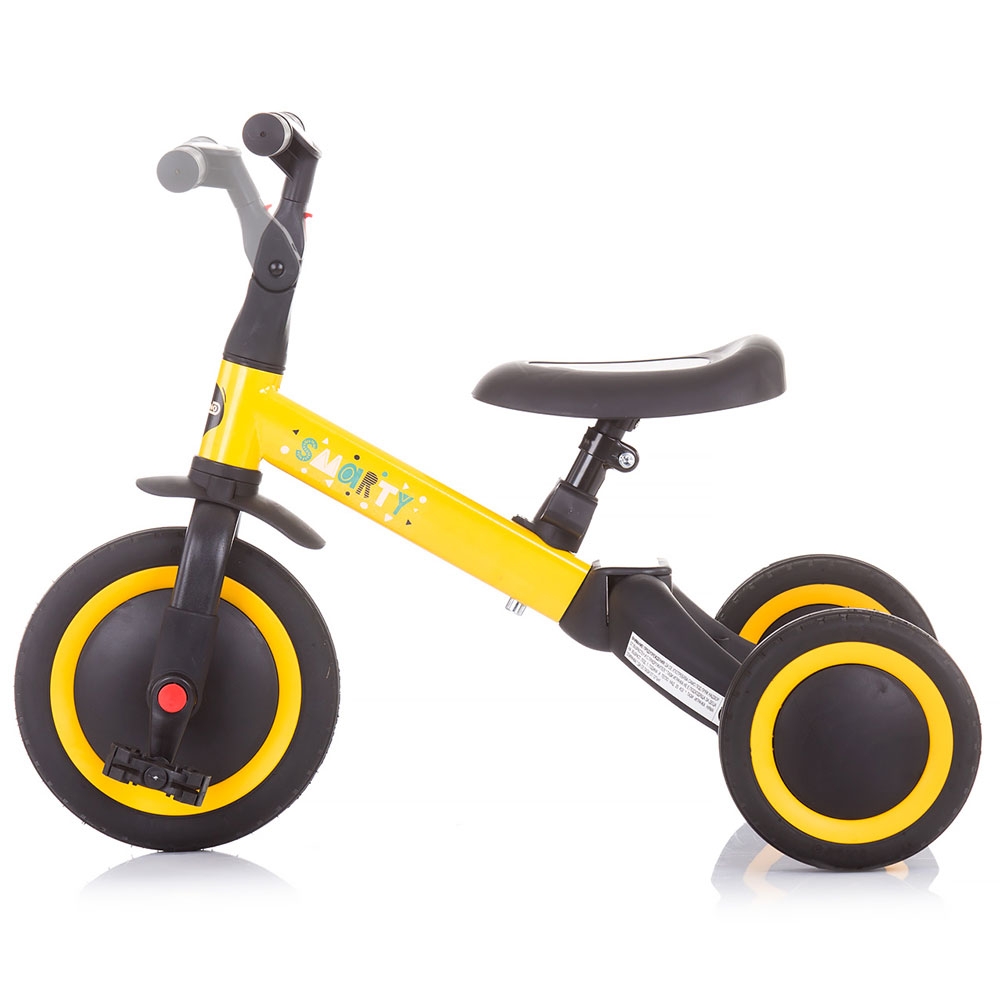 Tricicleta Chipolino Smarty 2in1, Galben - imagine 5