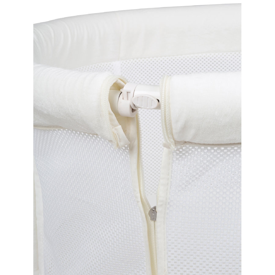 Patut Co-Sleeper BabyGo 2 in 1 Amila Creme - imagine 7