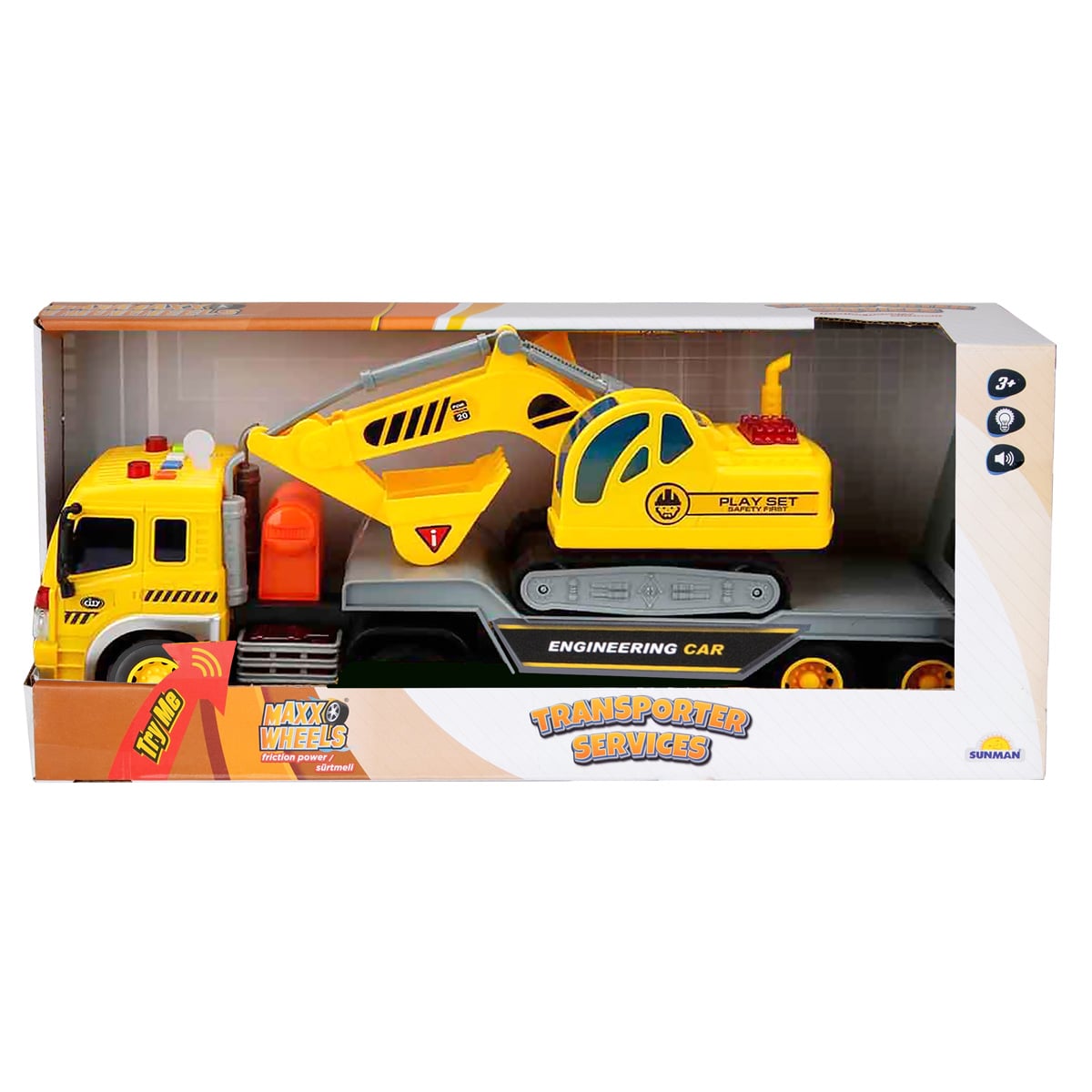 Transportor cu lumini si sunete Maxx Wheels