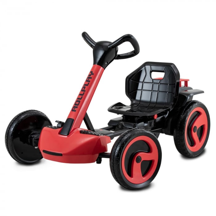 Kart Electric Rollplay XL 12V Roșu Pliabil
