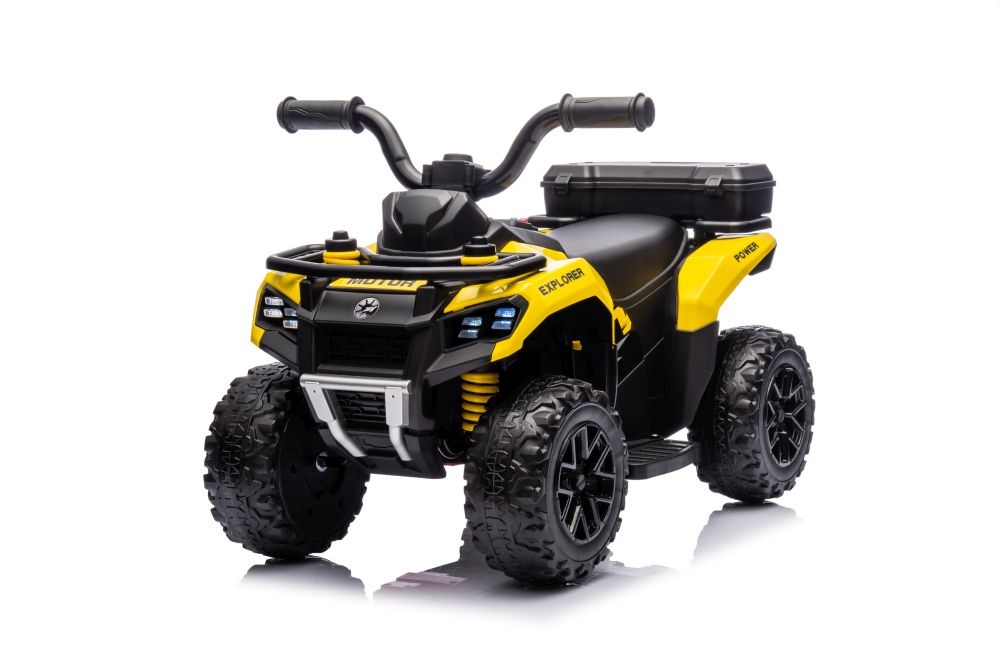 ATV Electric Leantoys Copii Galben 35W - imagine 6