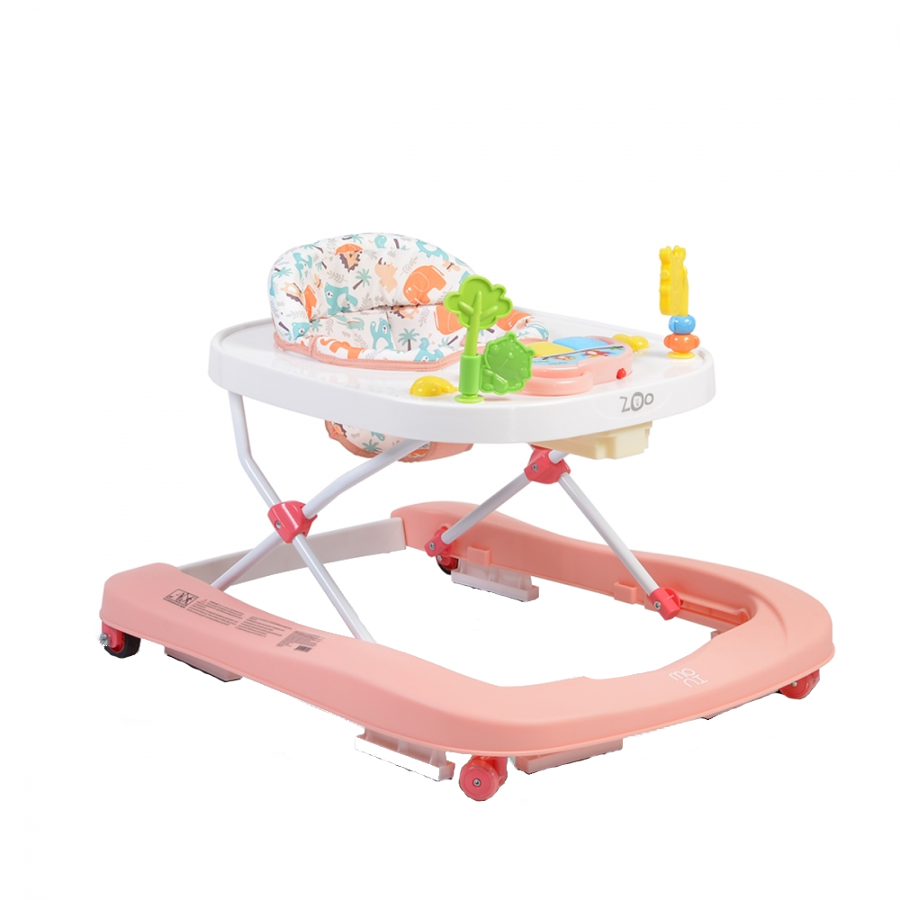 Premergator 2 in 1 Moni Zoo Pink, Activ si Educativ - imagine 4
