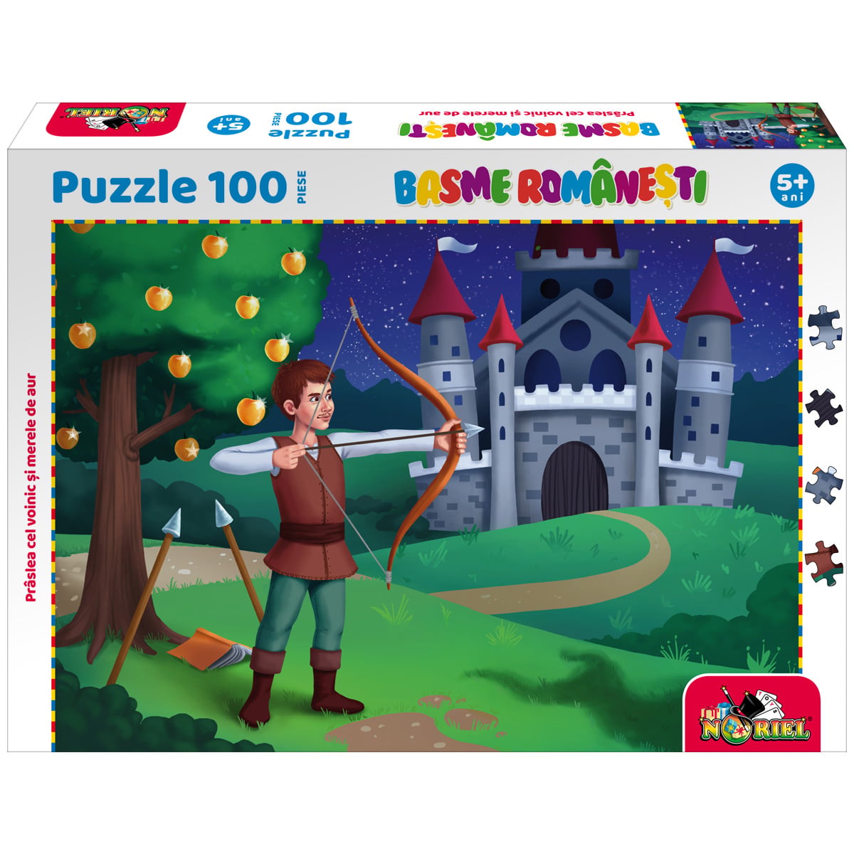 Puzzle Noriel 100 piese: Praslea cel Voinic