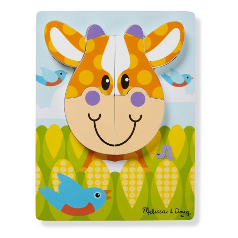 Set 4 Puzzle Animale Melissa & Doug Lemn - imagine 5