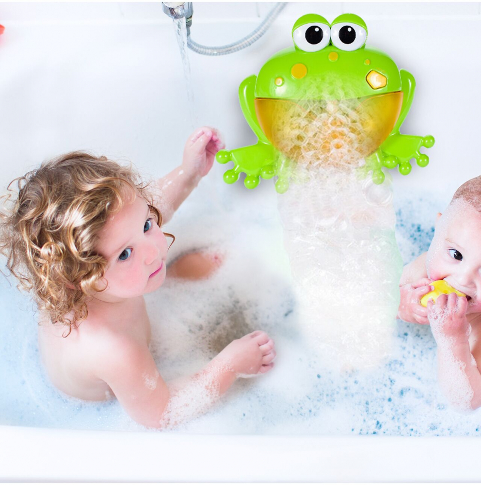 MalPlay Bubble Frog: Jucarie baie cu lumini si spuma - imagine 5