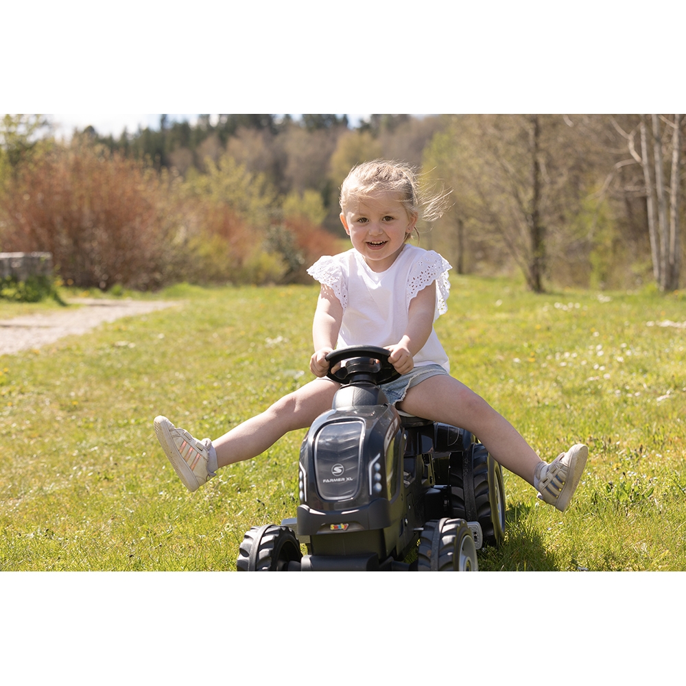 Tractor cu Pedale Smoby Farmer XL si Remorca - imagine 4