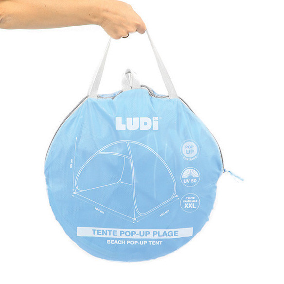 Cort Plajă Ludi Pop-up Anti-UV 50 cu Geantă - imagine 5