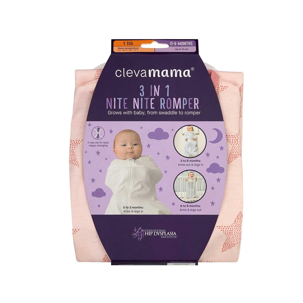 Sistem infășare Clevamama 3 în 1, Bumbac 100%