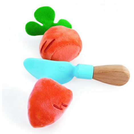 Hape Cos Legume Joc Educativ Lemn Ecologic - imagine 4