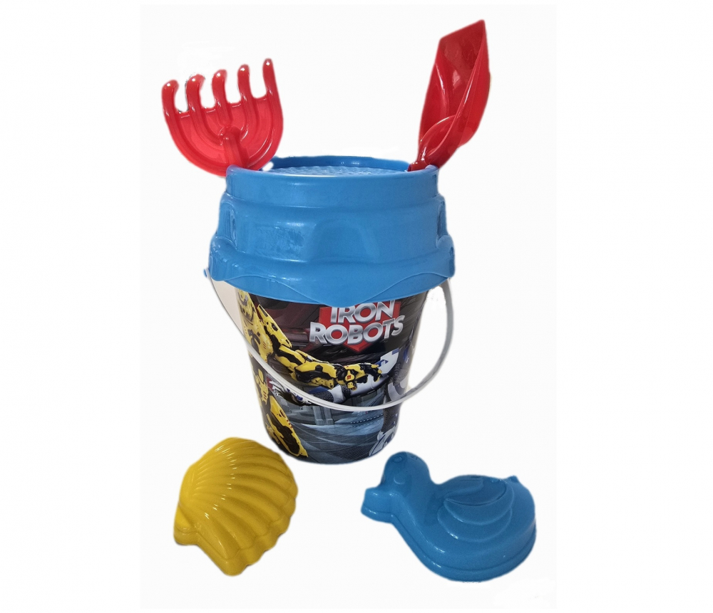 Set Jucării Nisip BurakToys, 6 Piese Multicolor - imagine 2