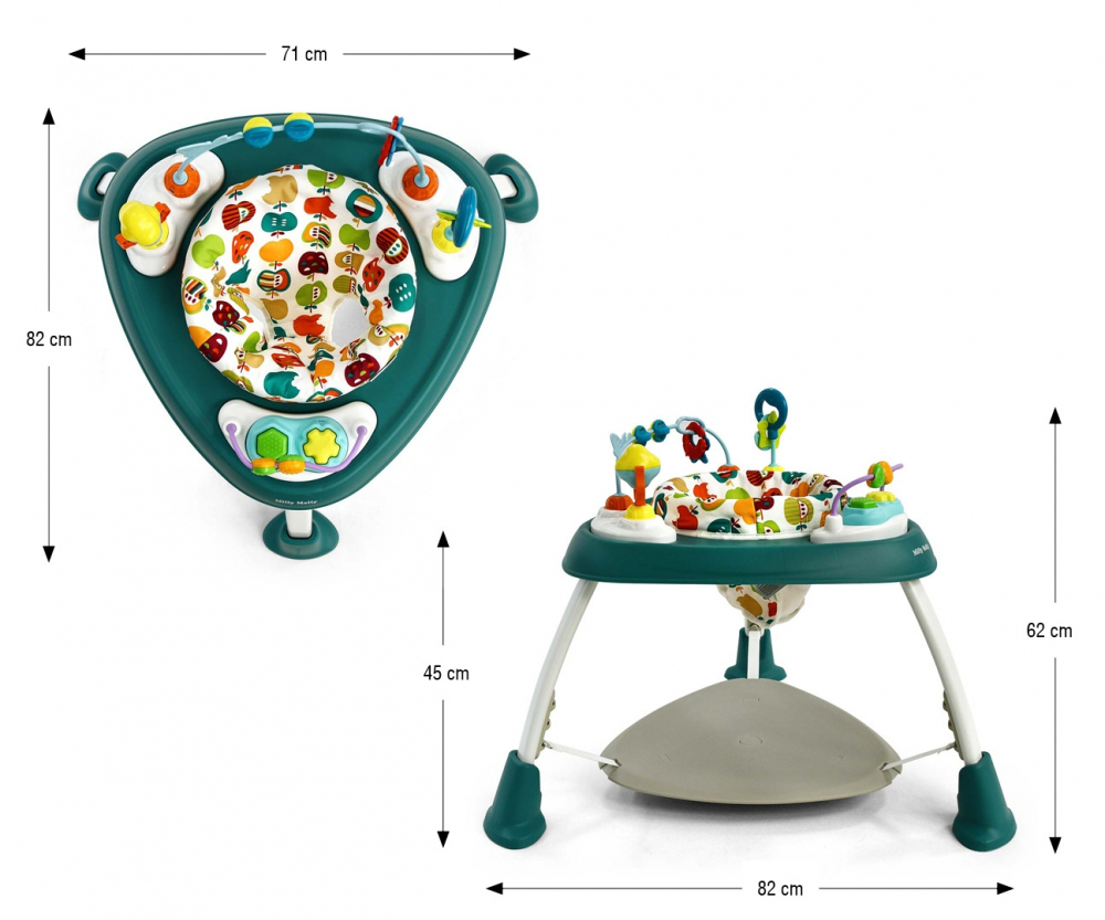 Centru Activitati 360° Milly Mally Bounzee Green