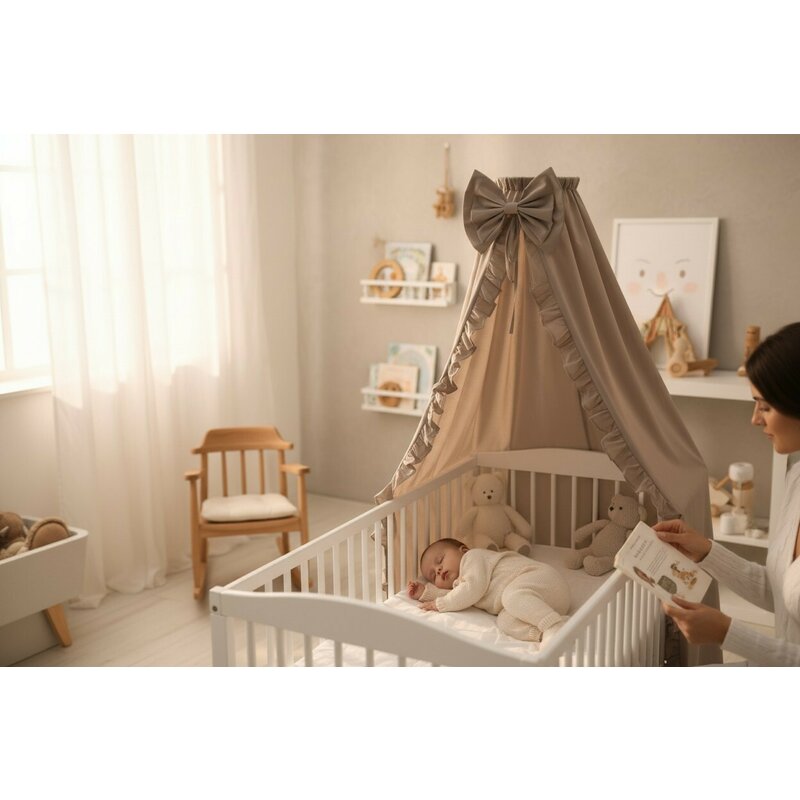 Baldachin MimiNu Royal - Eleganță & Protectie - imagine 2