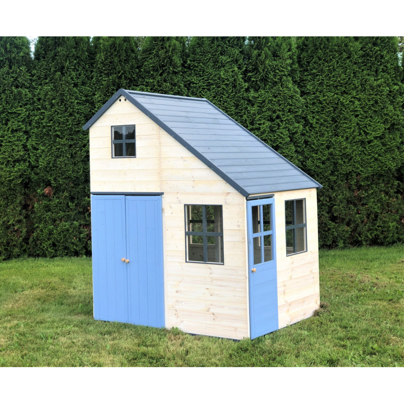 Casuta Gradina Wendi Toys Mansion - Lemn Premium - imagine 9