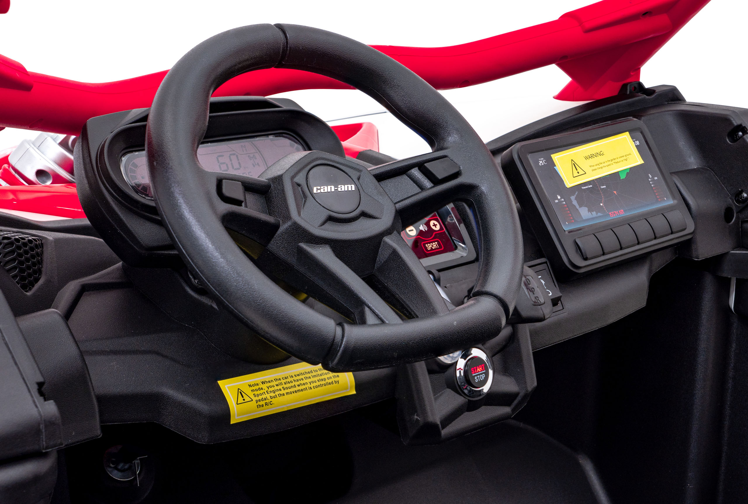 Can-Am Maverick Turbo RR 24V 4x4 Rosu - imagine 6