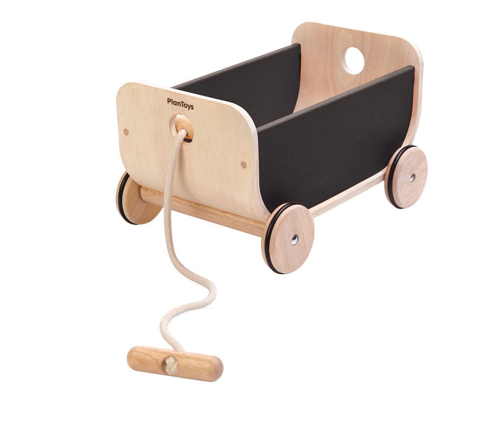 Lădiță de Depozitare Vagon cu Roți PlanToys