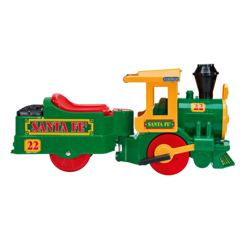 Trenulet Electric Peg Perego Santa Fe Verde 40W - imagine 2