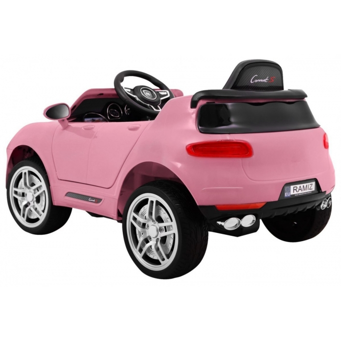 Masinuta electrica Turbo-S Roz 60W Ramiz - imagine 7