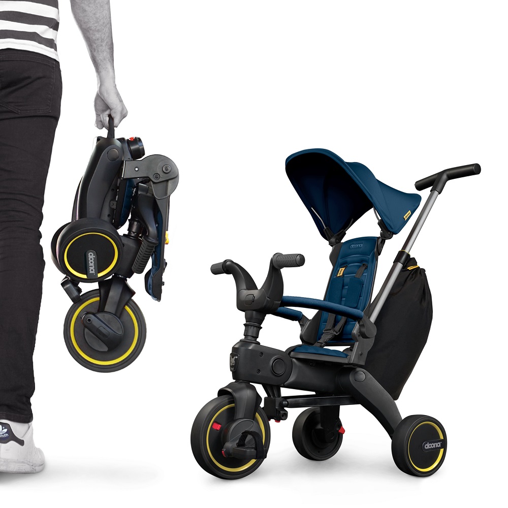 Doona Liki Trike S3 Royal Blue | Ultrapliabilă și Reglabilă