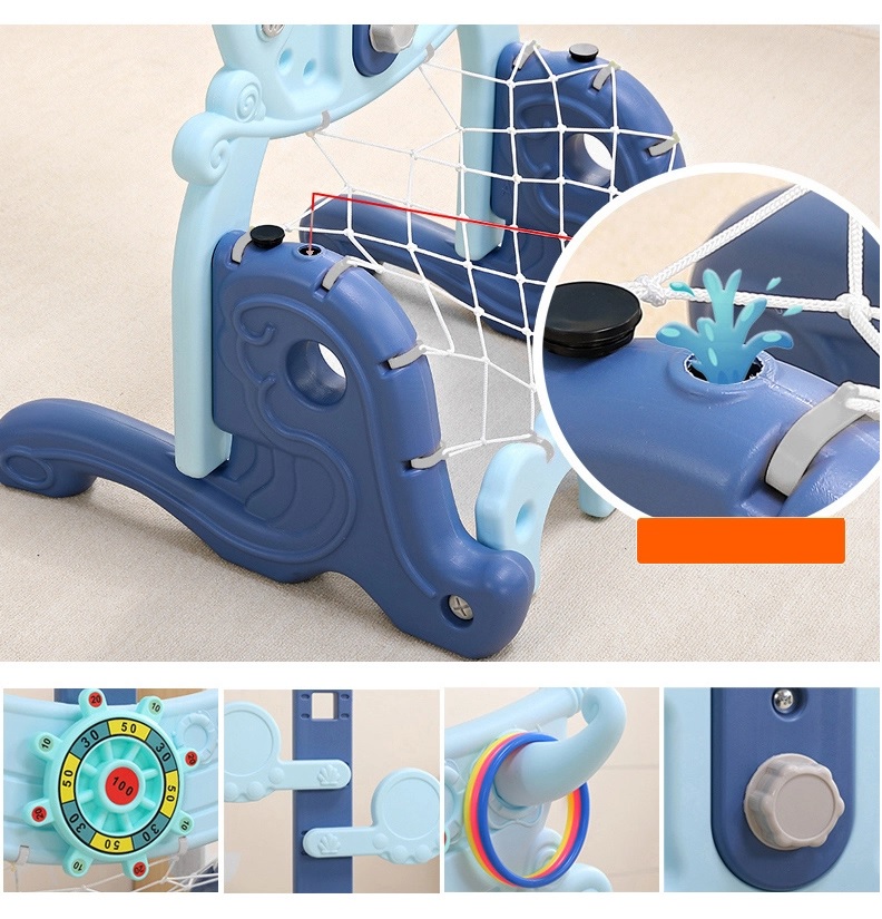 Set Joaca 4 in 1 Nichiduta Garden Dolphin Blue - imagine 4