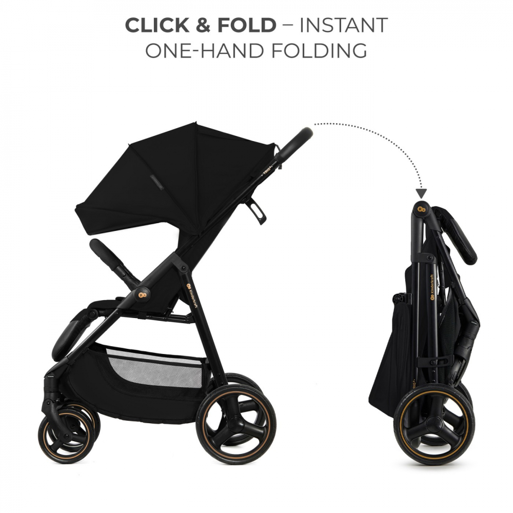 Carucior Kinderkraft Trig 3 Sport Onyx Black