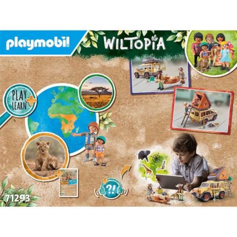Playmobil Set Safari: Vehicul de Teren și Lei - imagine 6