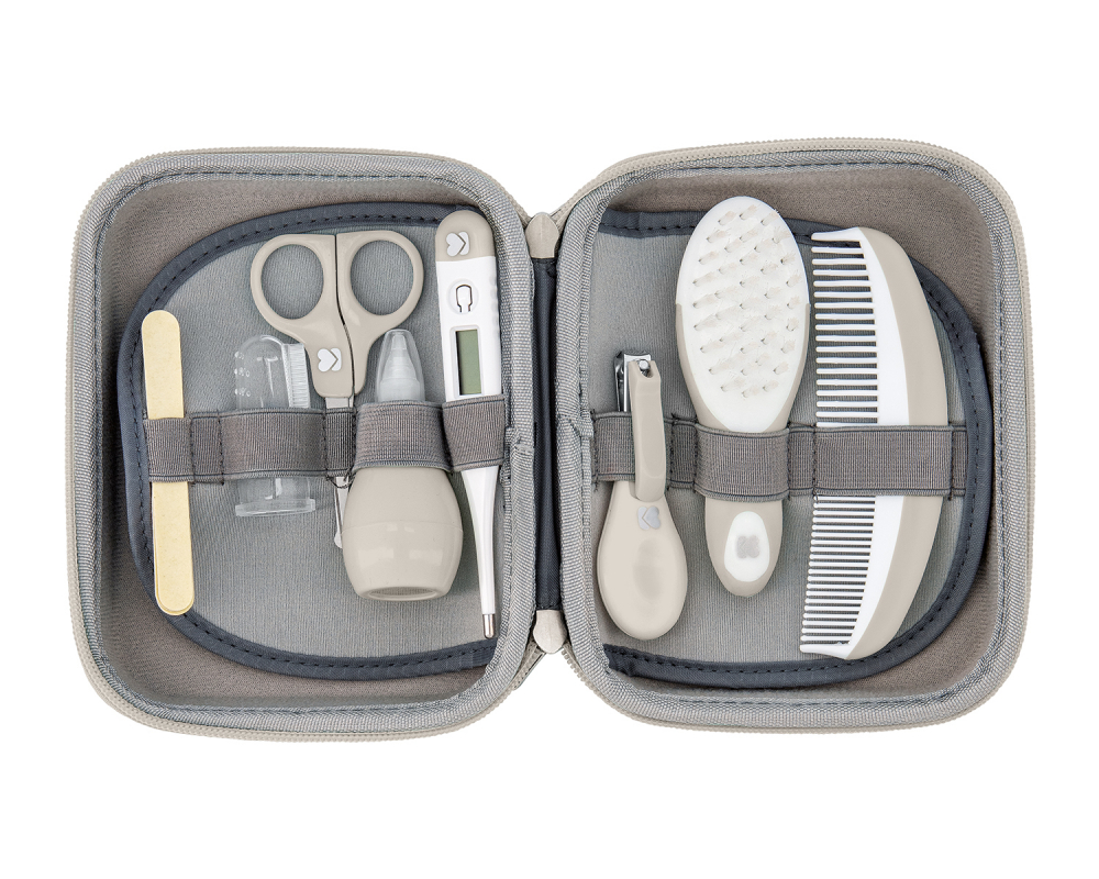 Set Ingrijire Bebelusi 8 Piese KikkaBoo Beige - imagine 2