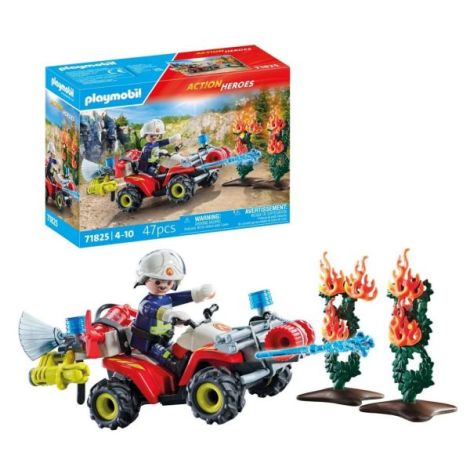 Playmobil ATV Pompieri - Aventură și Salvare