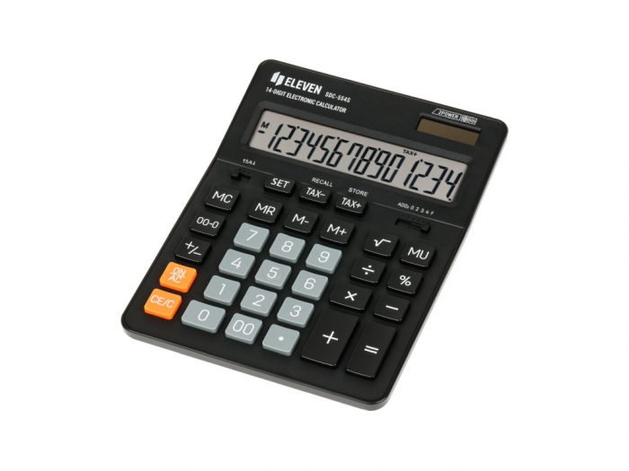 Calculator Eleven SDC-554S, 14 digiti, dual power